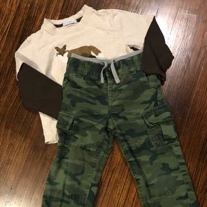 Gap 3T Camo Cargo Joggers